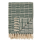 Adana Plaid - Plaid, green 130x180 cm