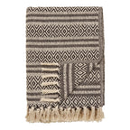 Adana Plaid - Plaid, brown 130x180 cm