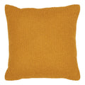 Santos Cushion - Cushion, recycled cotton, ochre 45x45 cm