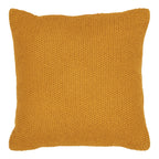 Santos Cushion - Cushion, recycled cotton, ochre 45x45 cm