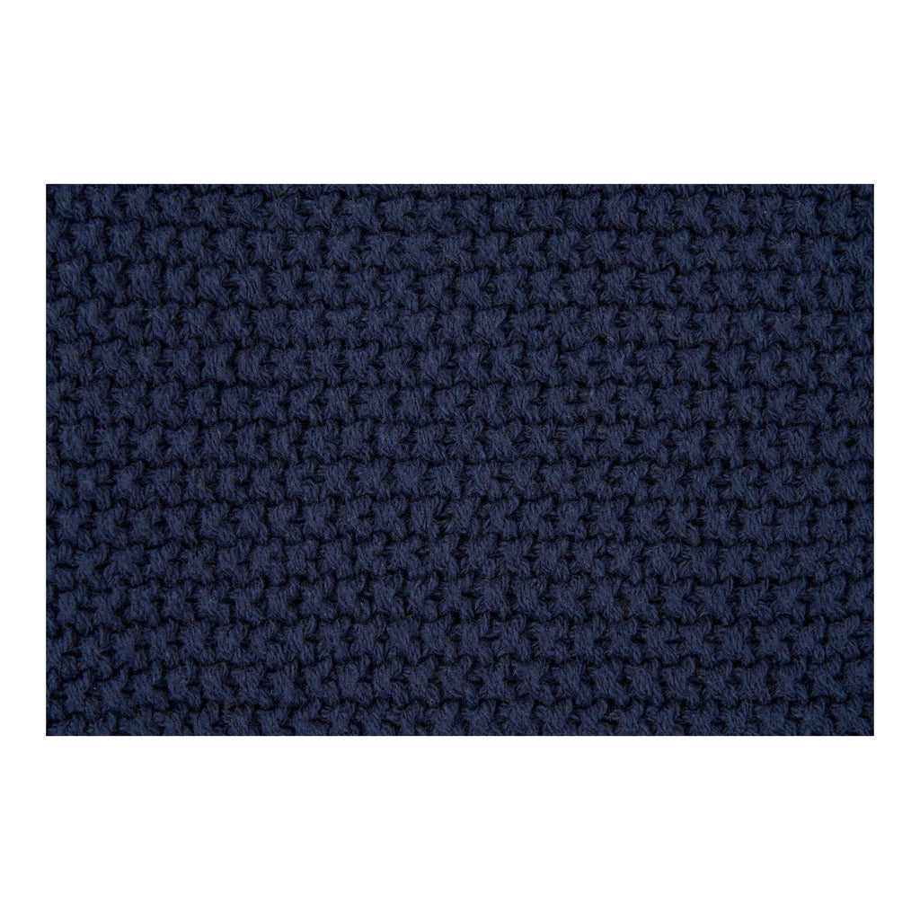 Santos Cushion - Cushion, recycled cotton, dark blue 45x45 cm