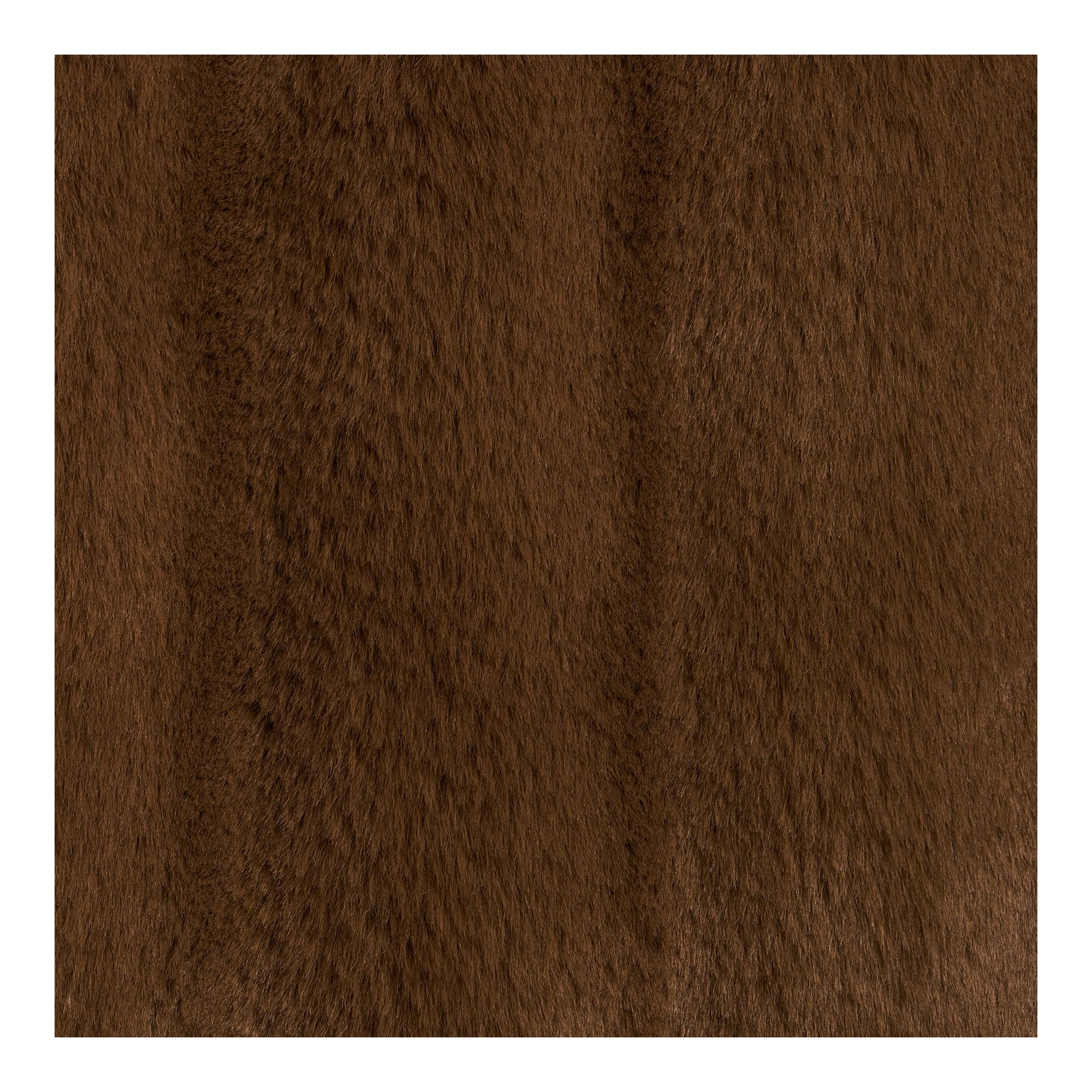 Galena Cushion - Cushion, artificial fur, brown 45x45 cm