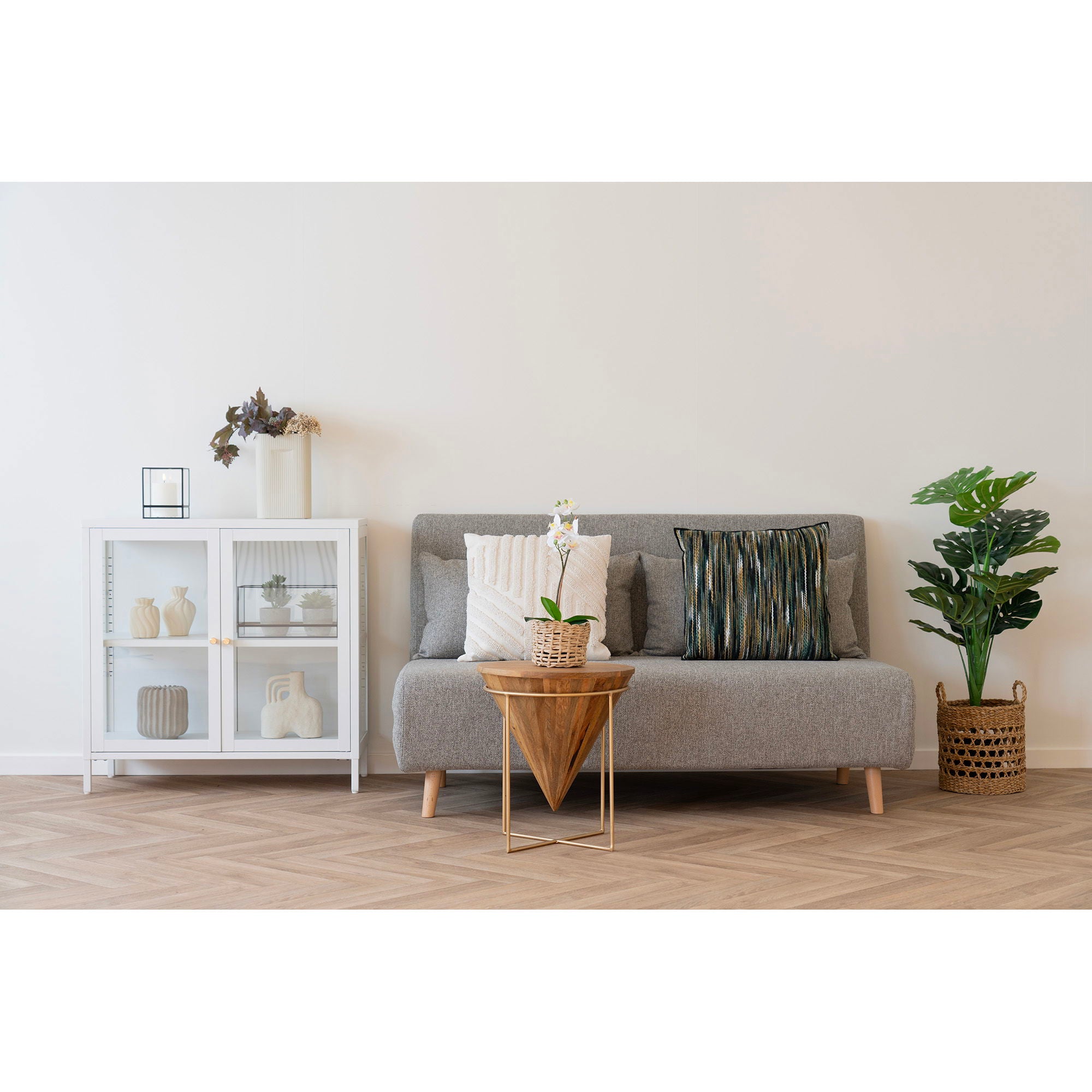 Geelong Cushion - Cushion, natural mix 45x45 cm