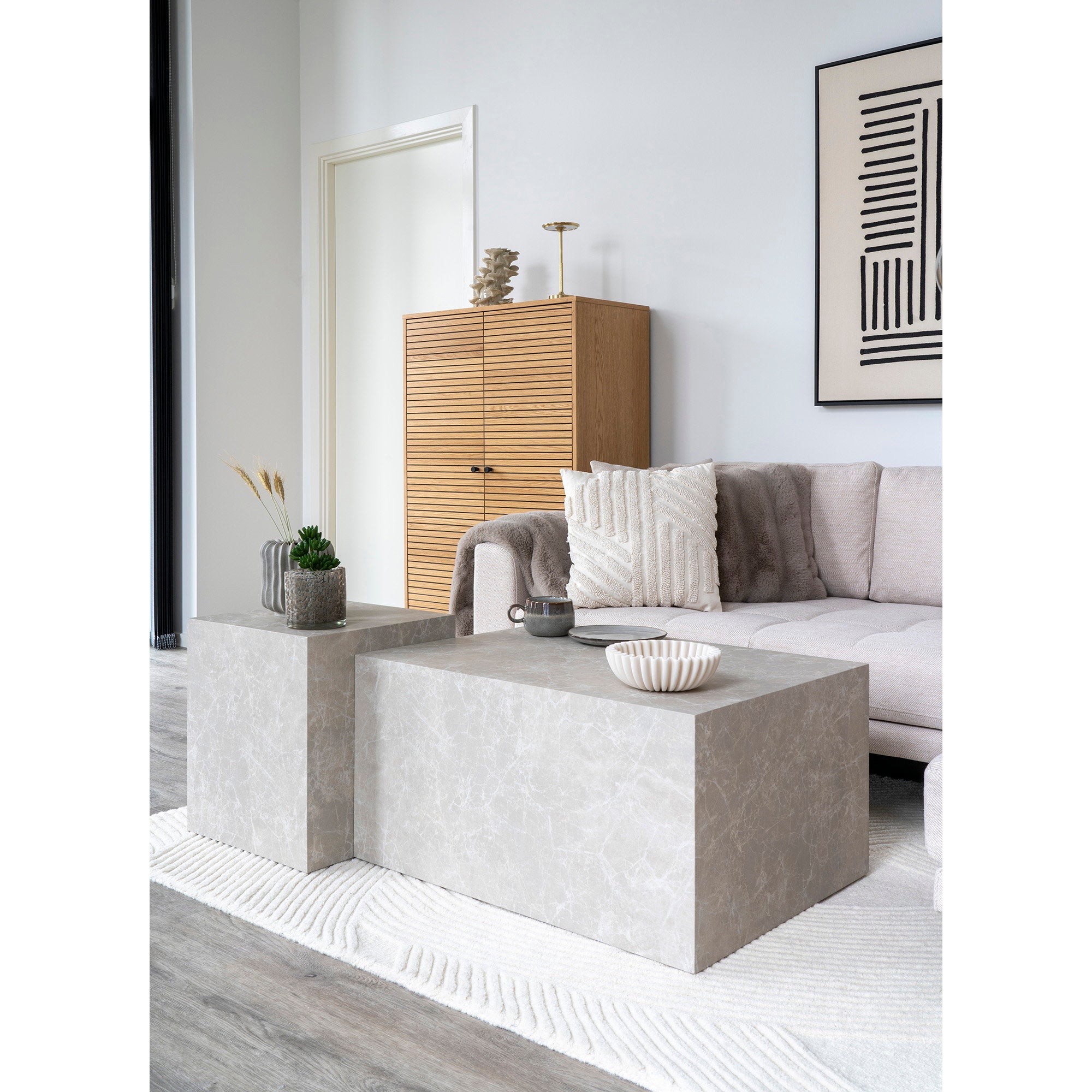 Albany Cushion — White