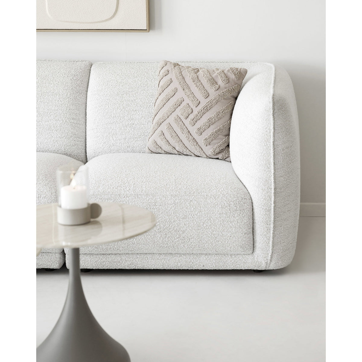 Albany Cushion — Dark Sand