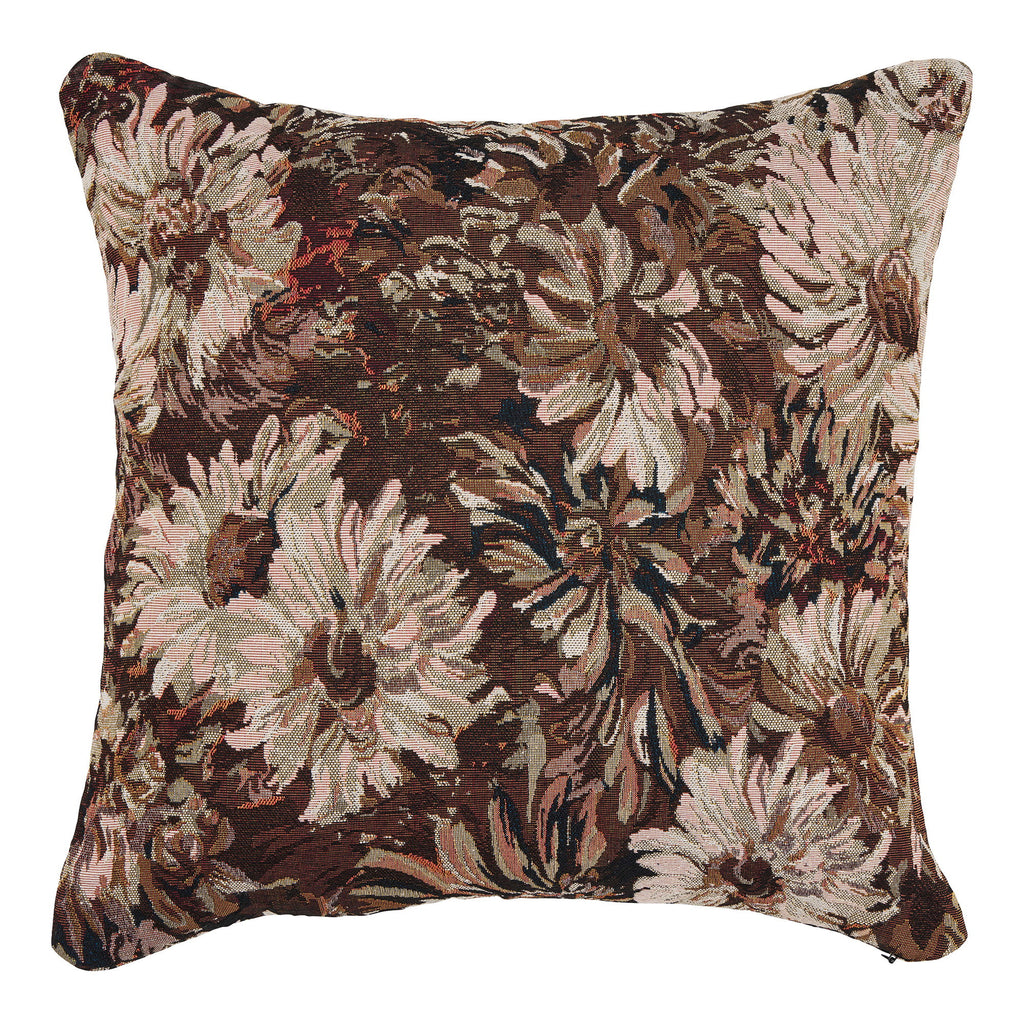Nadi Cushion — Brown / Beige