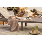 Puno Plaid - Plaid, taupe, 130x156 cm