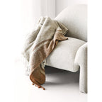 Almora Plaid — Beige / Golden Orange