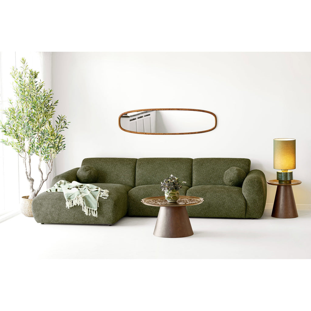 Loni Plaid — Sand / Green