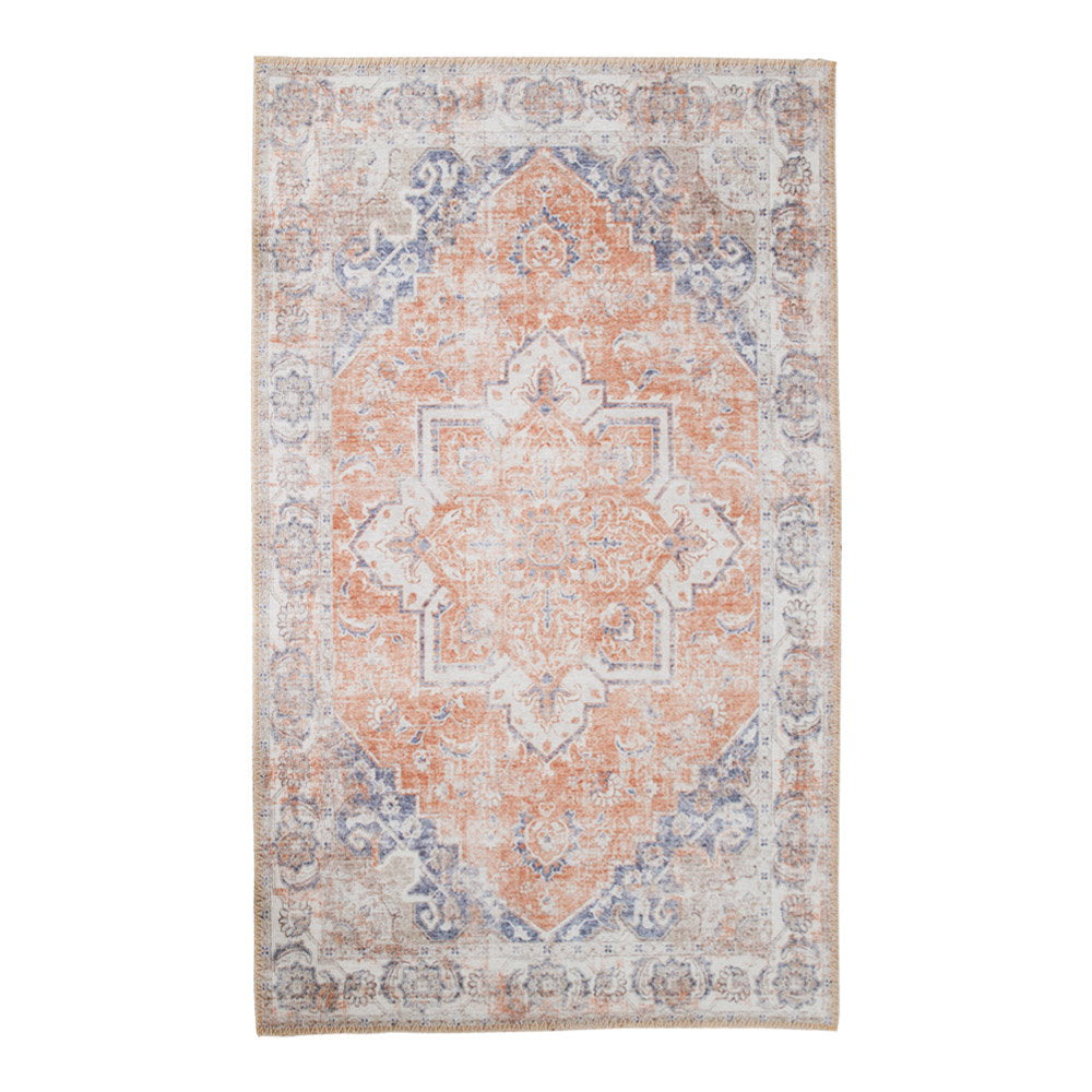 Havana Rug — Blue / Orange