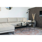 Havana Rug — Blue / Orange