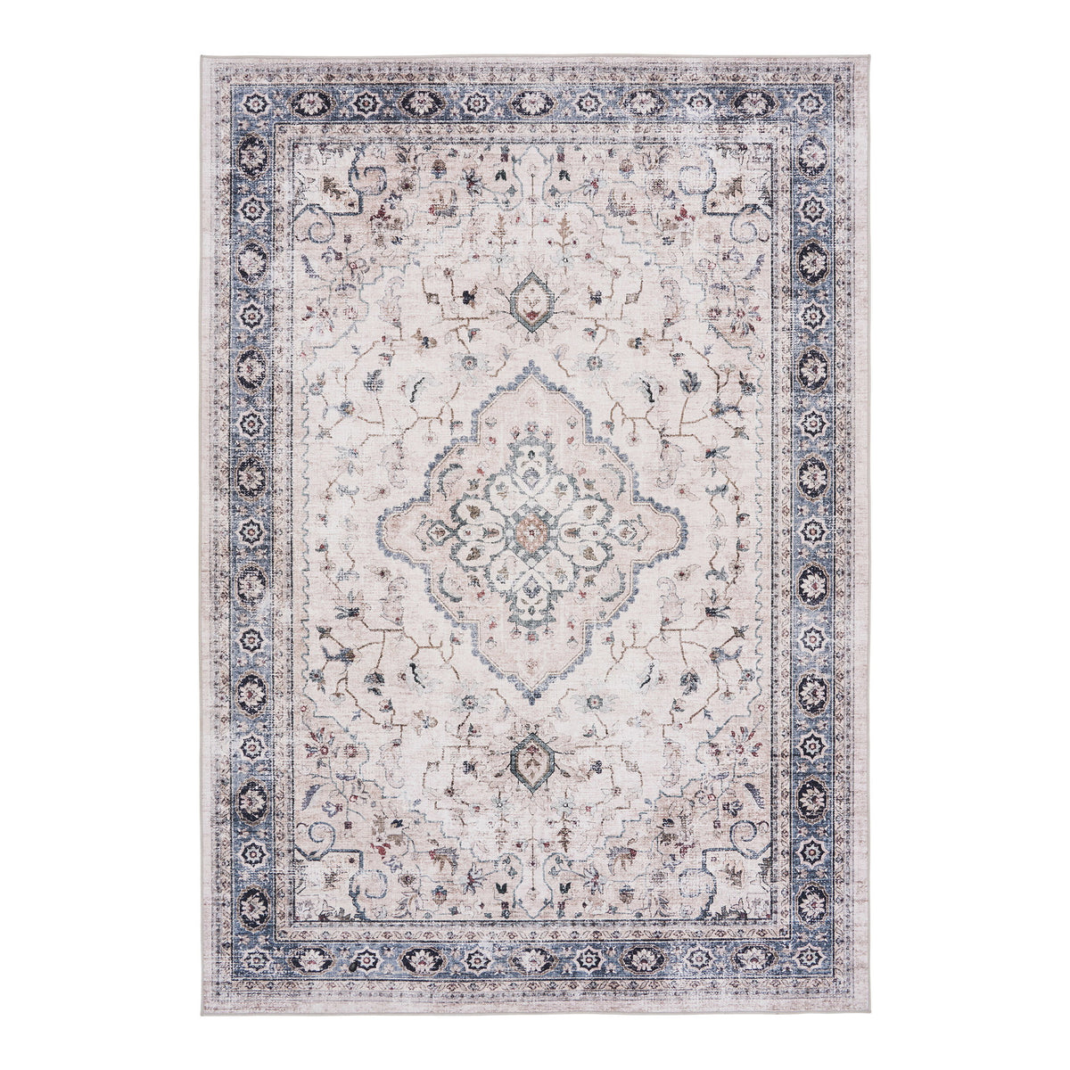 Havana Rug — Off white/Beige/Dusty blue