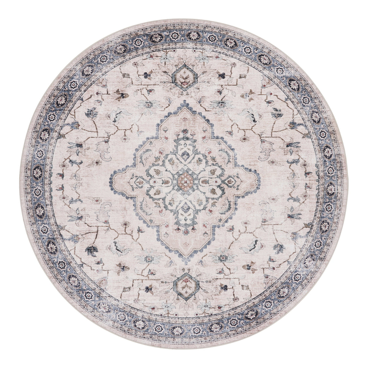 Havana Rug — Off white/Beige/Dusty blue