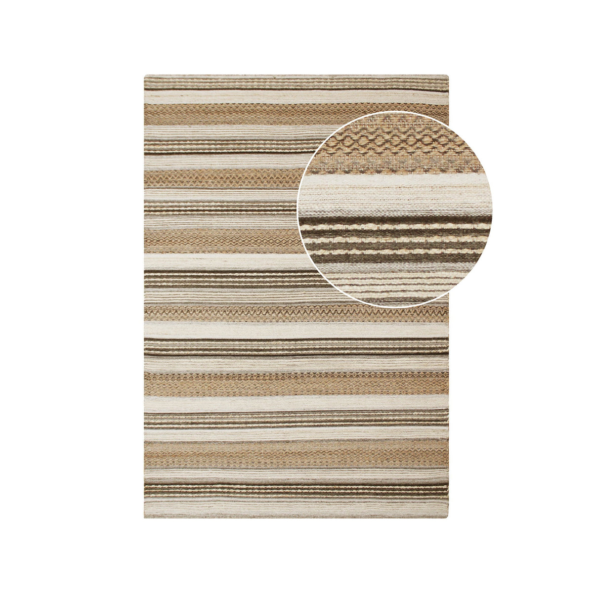 Morena Rug — Nature / Grey