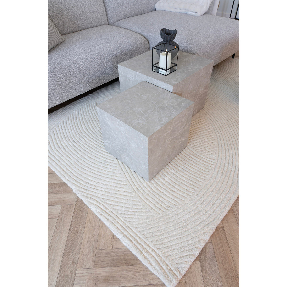 Pune Rug — Ivory