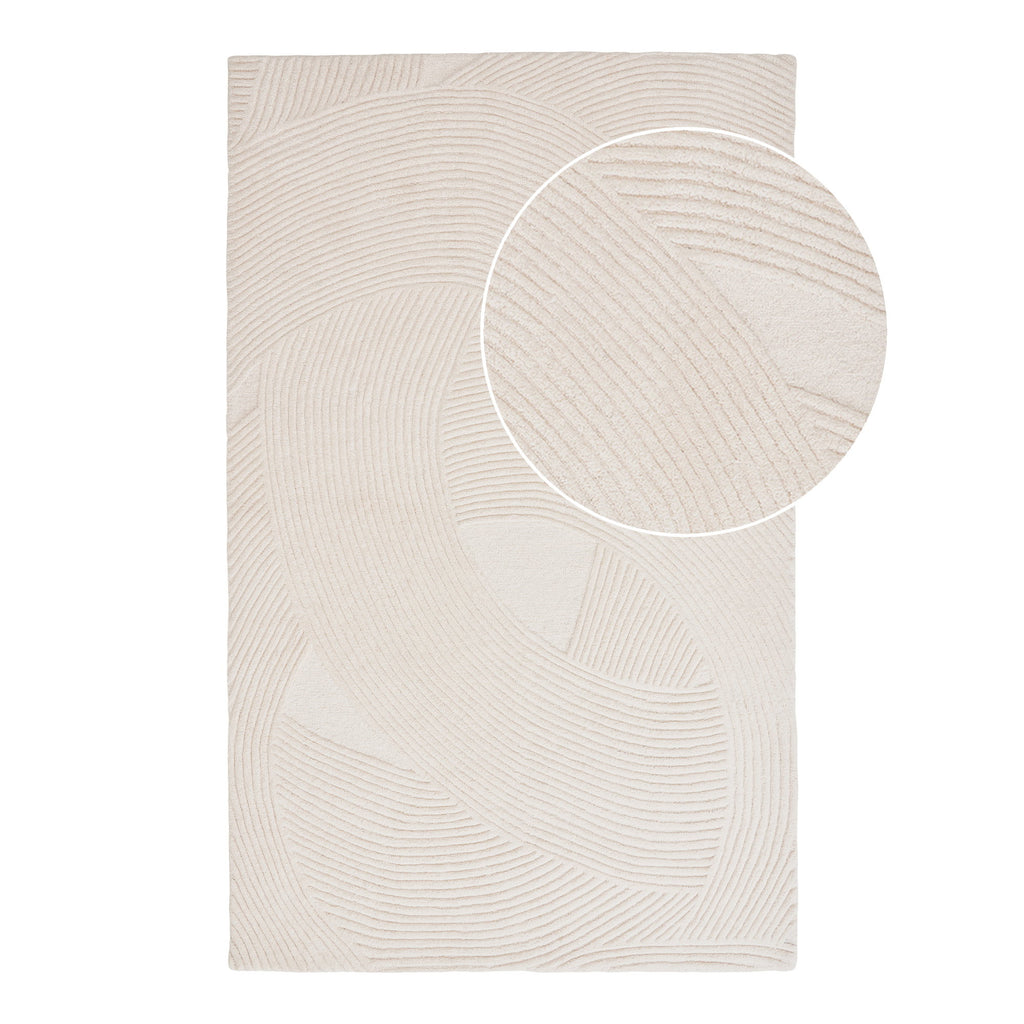 Pune Rug — Ivory