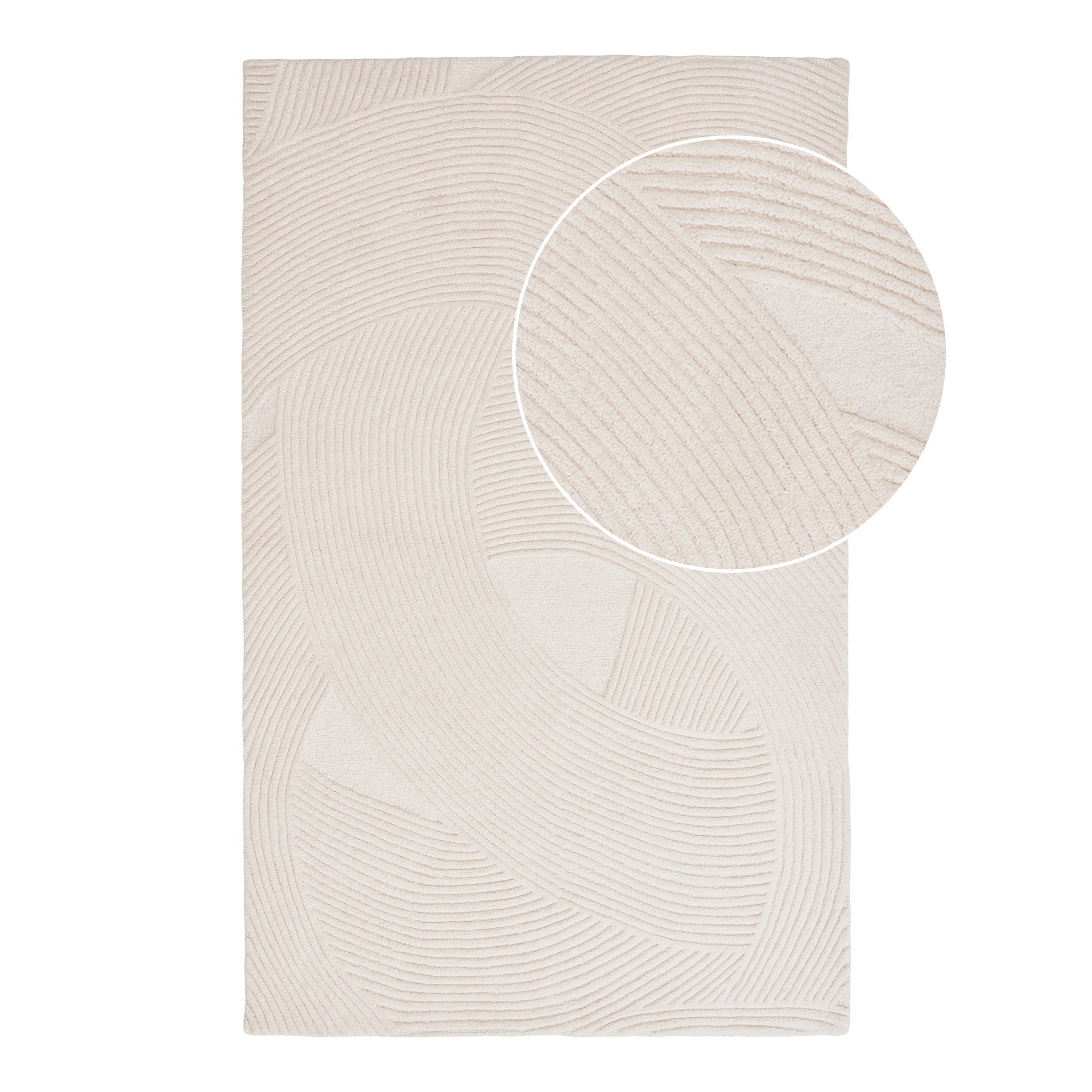 Pune Rug — Ivory