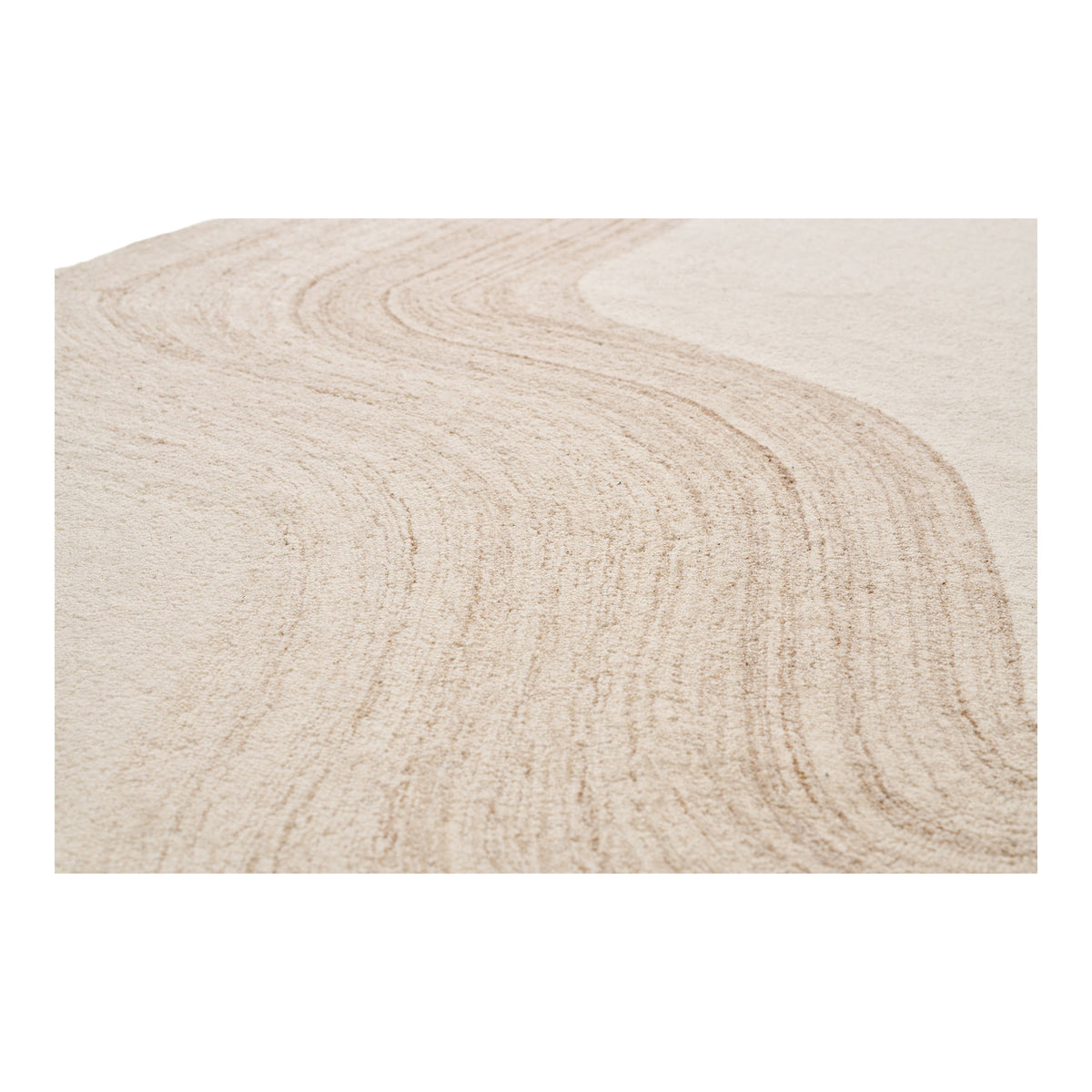 Surat Rug — Light Brown / Ivory