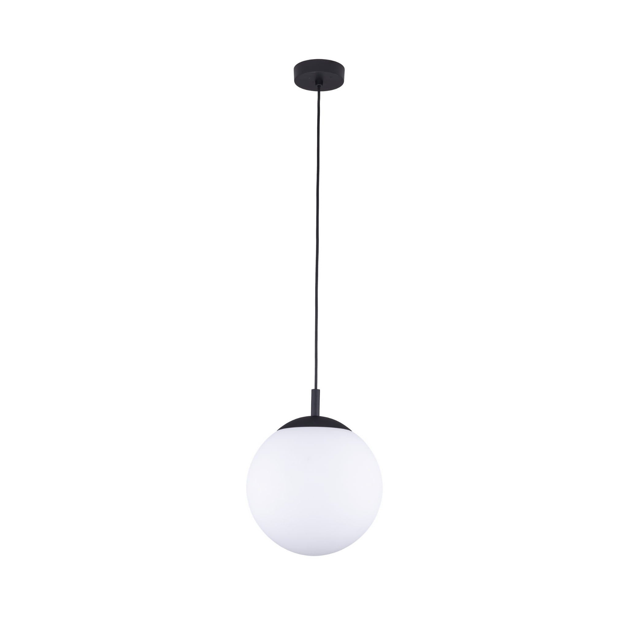 Esme Pendant Light – White Glass Globe