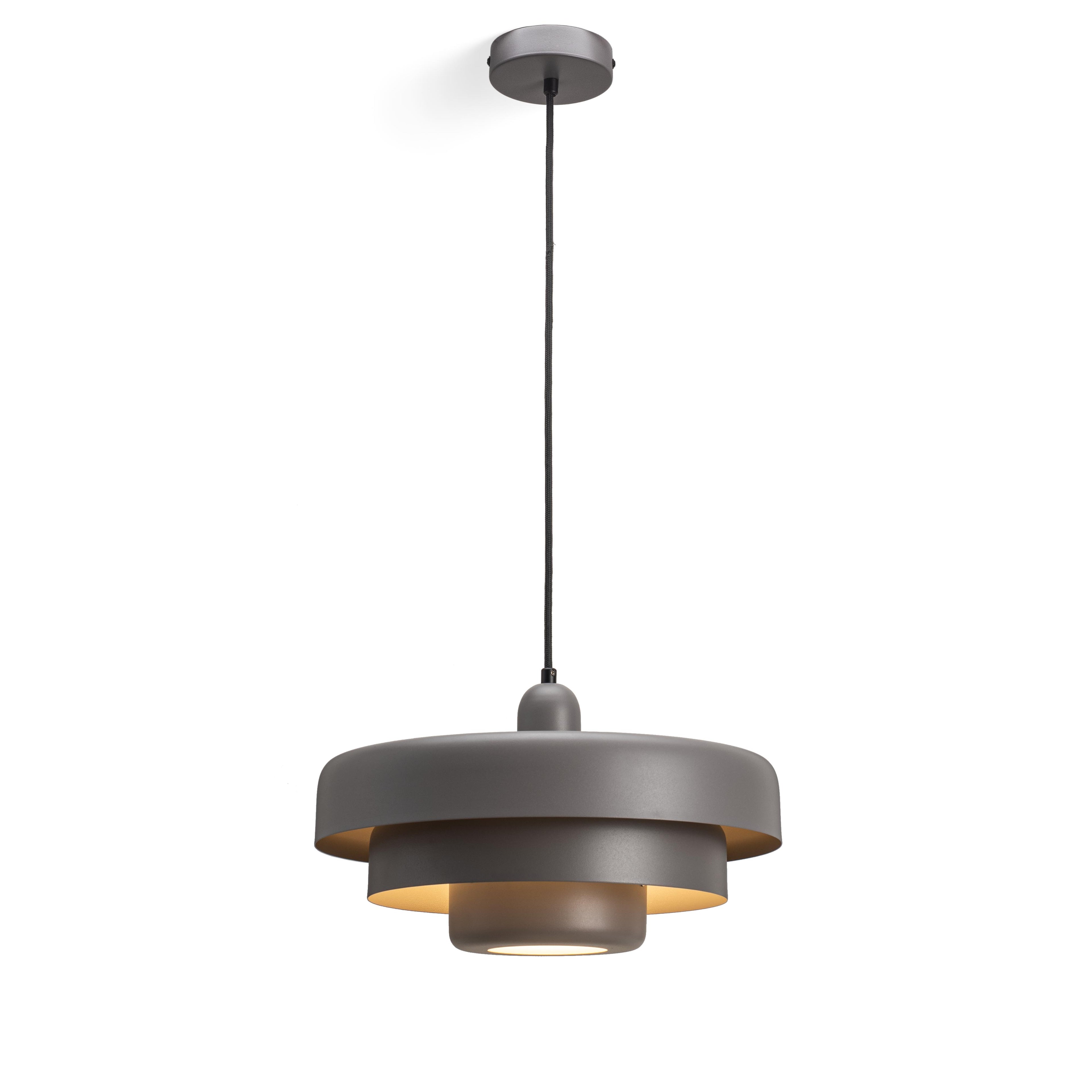 BOnO Pendant – Quartz Grey