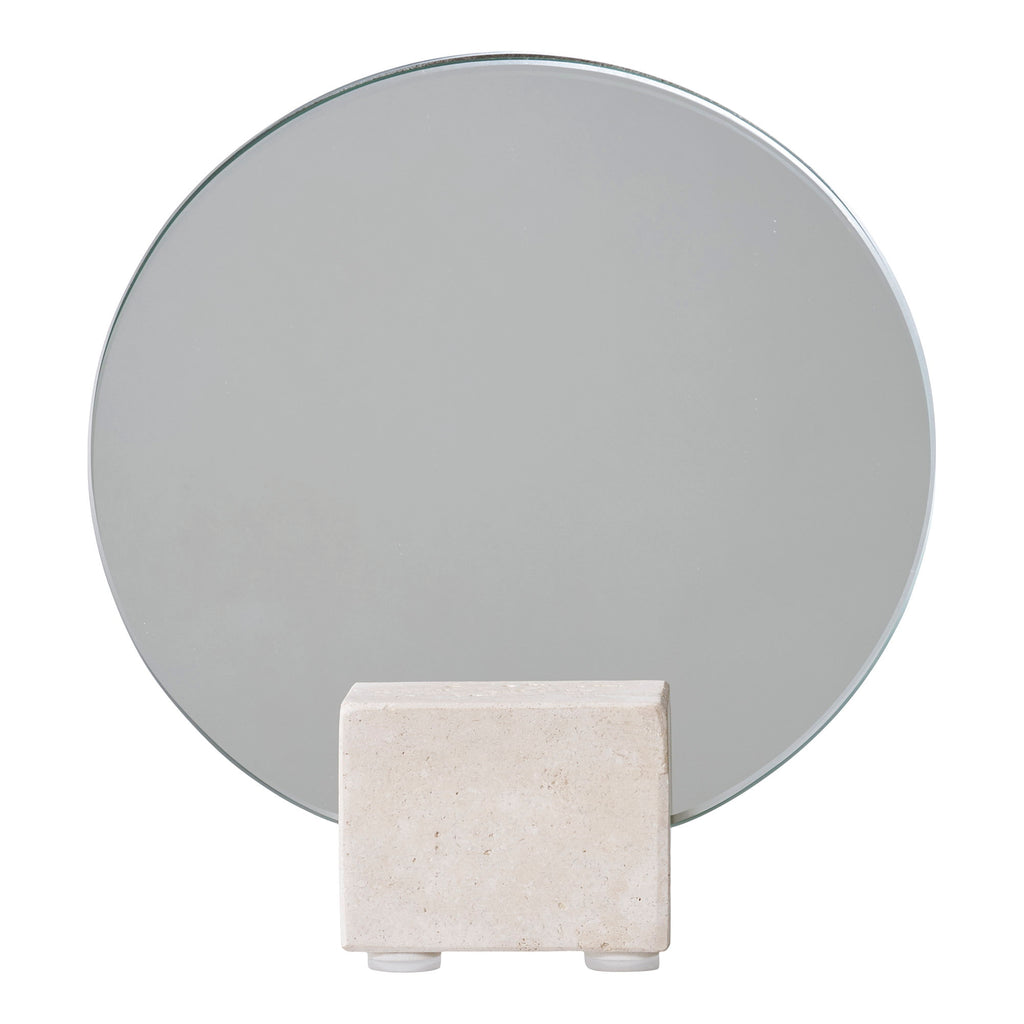 Table Mirror — Beige