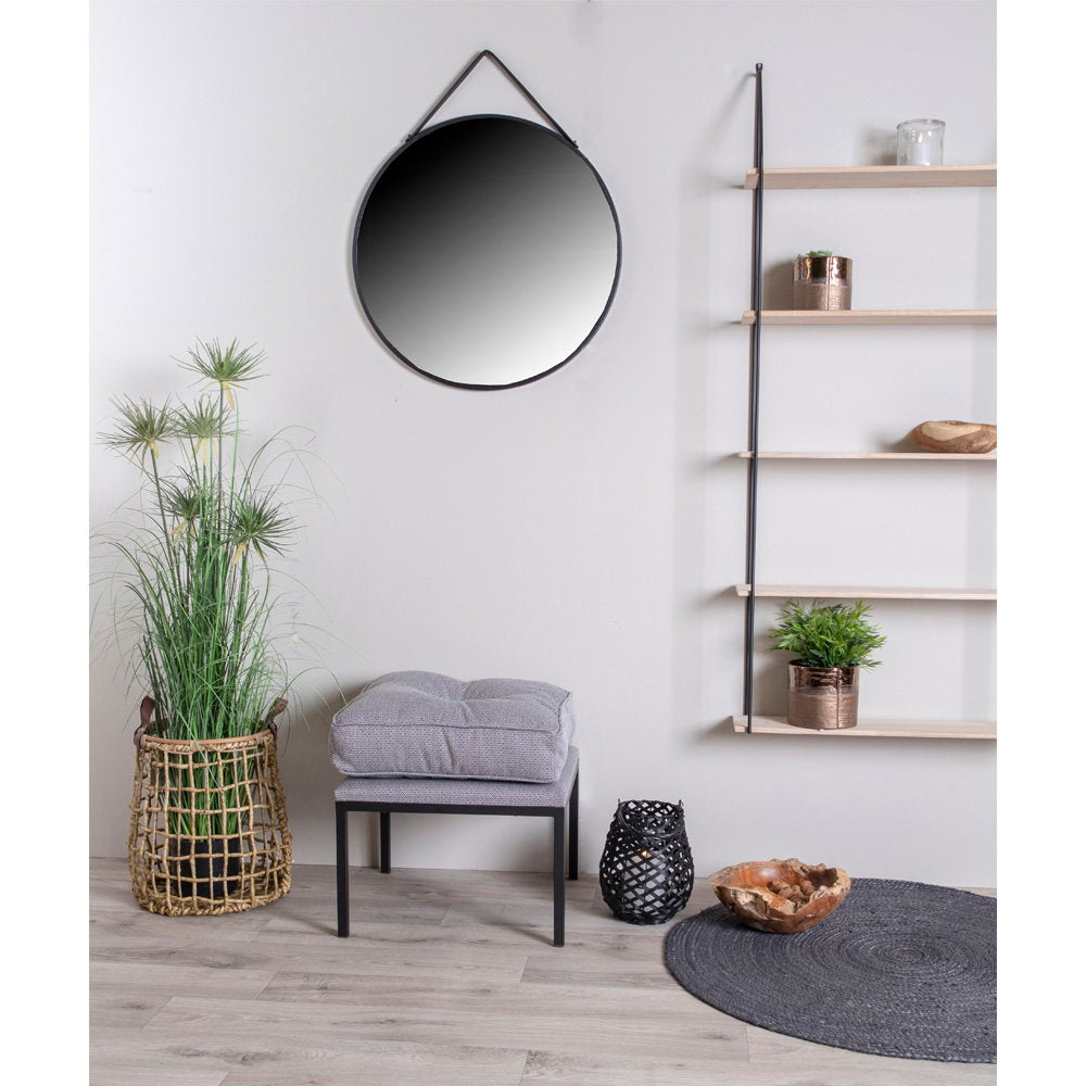 Trapani Mirror — Black