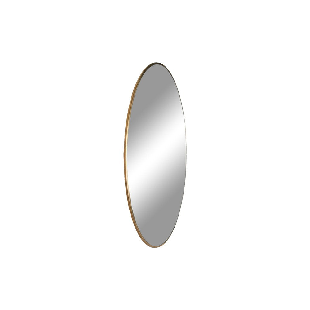 Jersey Mirror — Brass Look