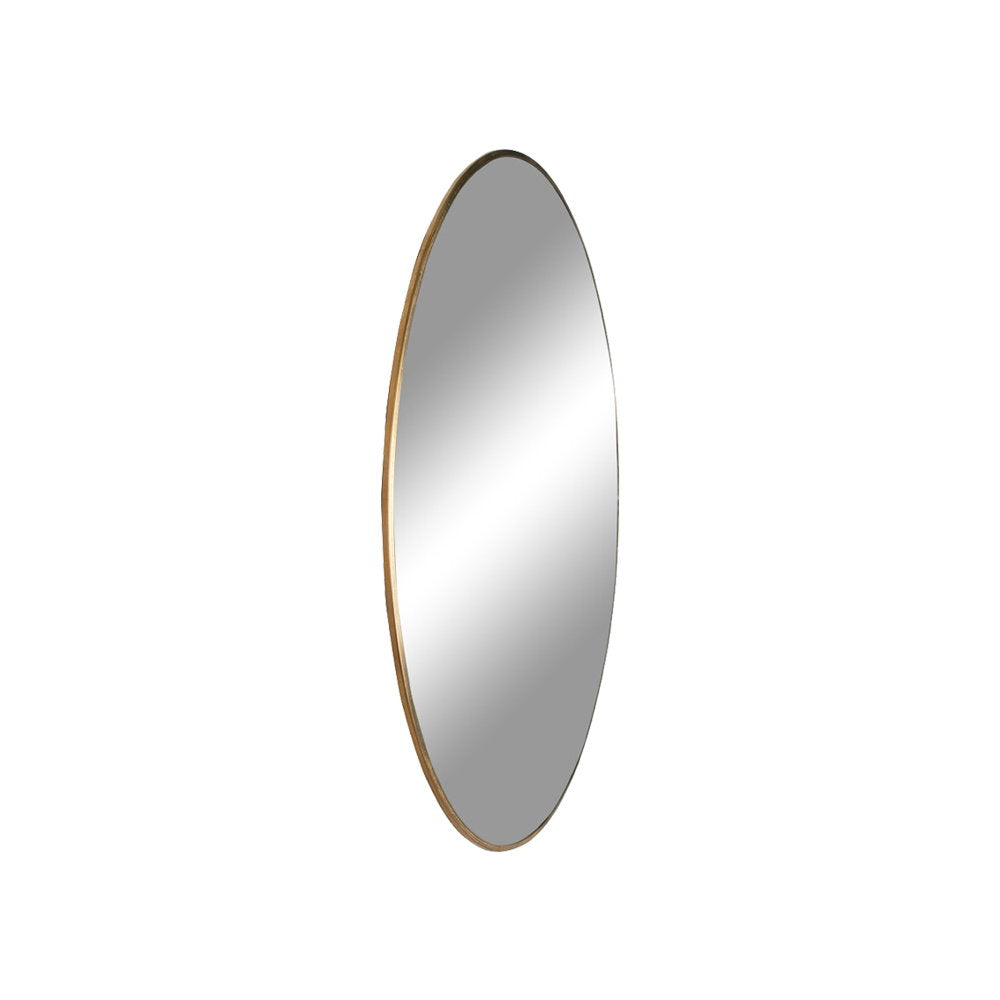 Jersey Mirror — Brass Look