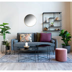 Jersey Mirror — Brass Look
