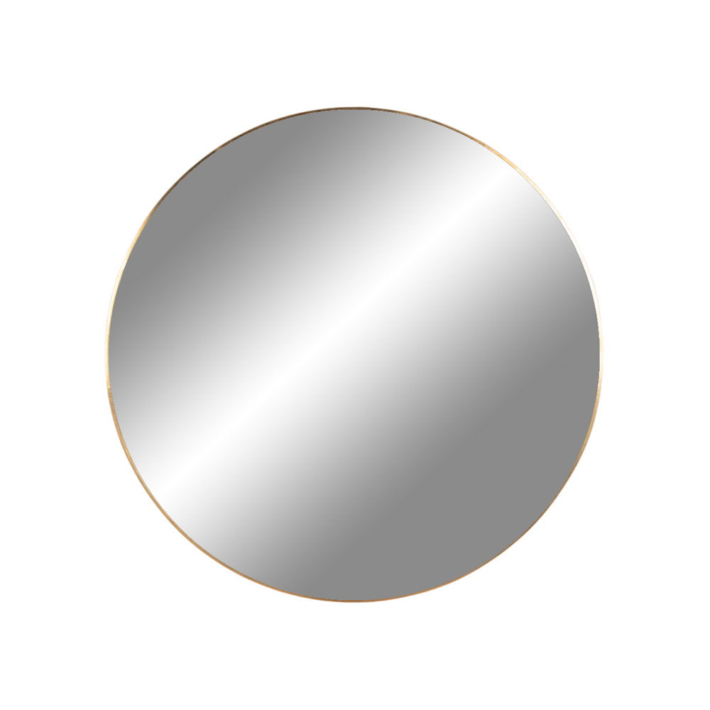 Jersey Mirror — Brass Look