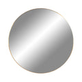 Jersey Mirror — Brass Look