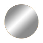 Jersey Mirror — Brass Look