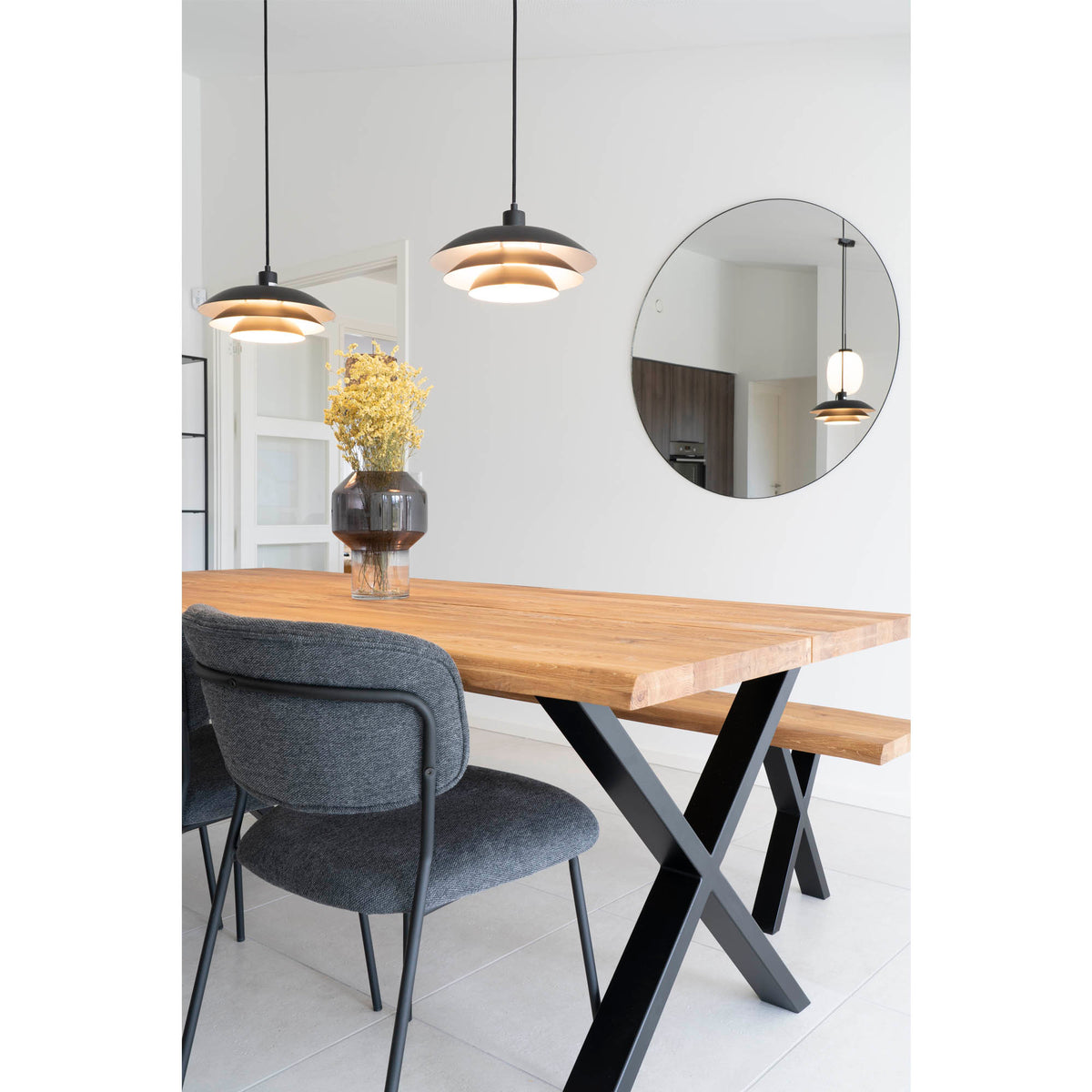 Jersey Mirror — Black