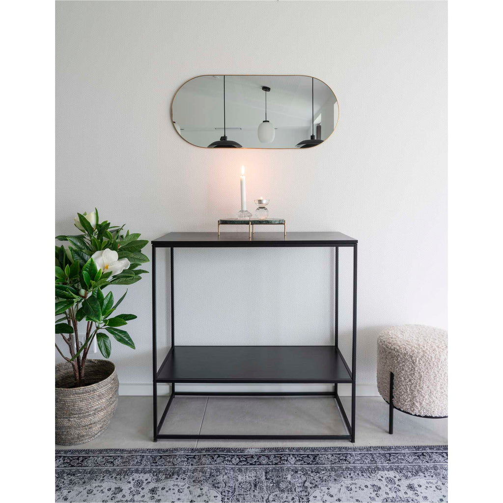 Jersey Mirror — Brass