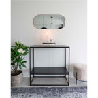 Jersey Mirror — Brass