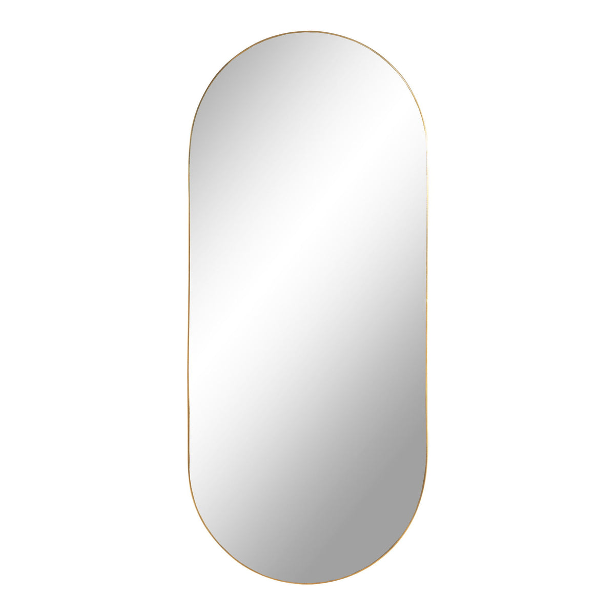 Jersey Mirror — Brass