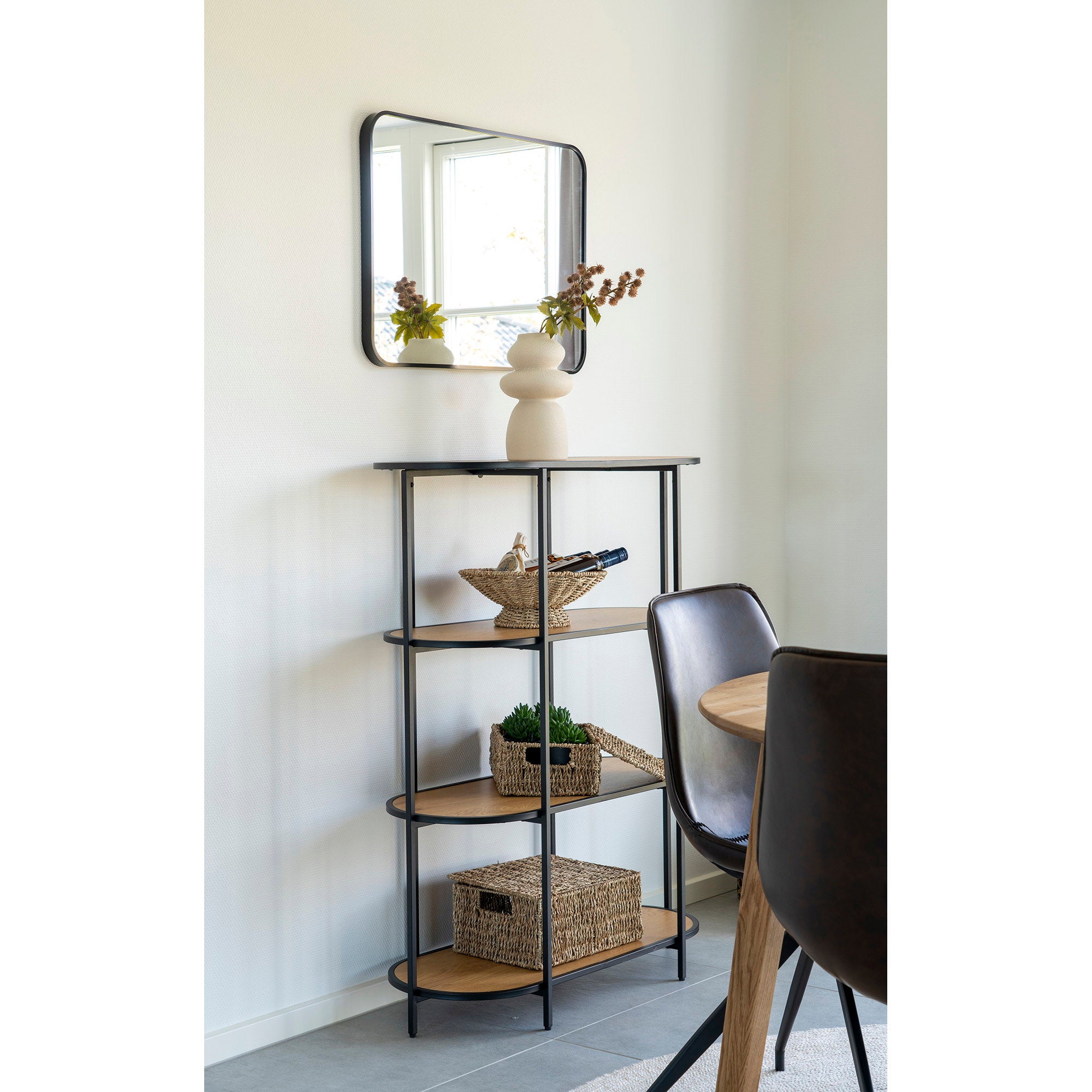 Madrid Mirror — Black