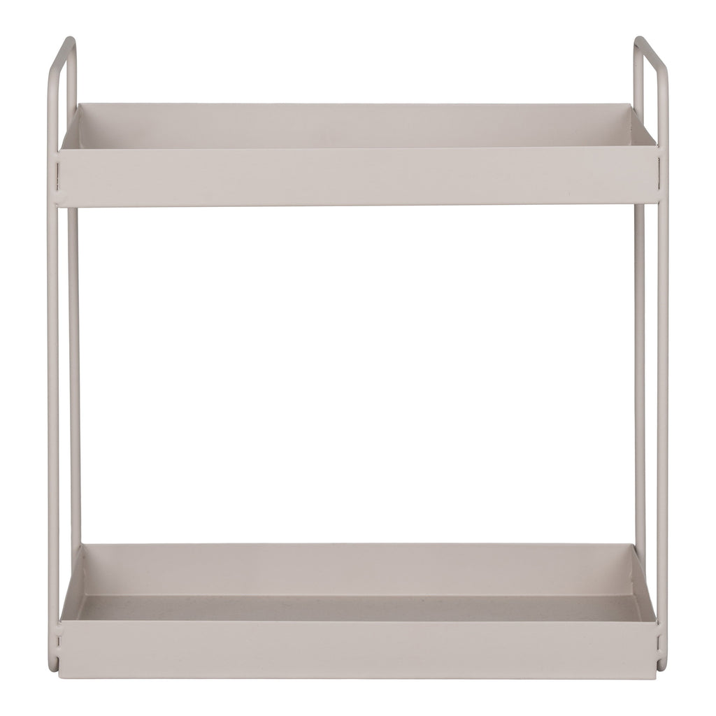 Rabo Standing Double Shelf — Sand
