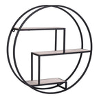 Rotterdam Wall Shelf — Black / Natural