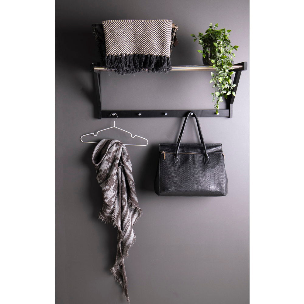 Padova Hat Shelf — Black