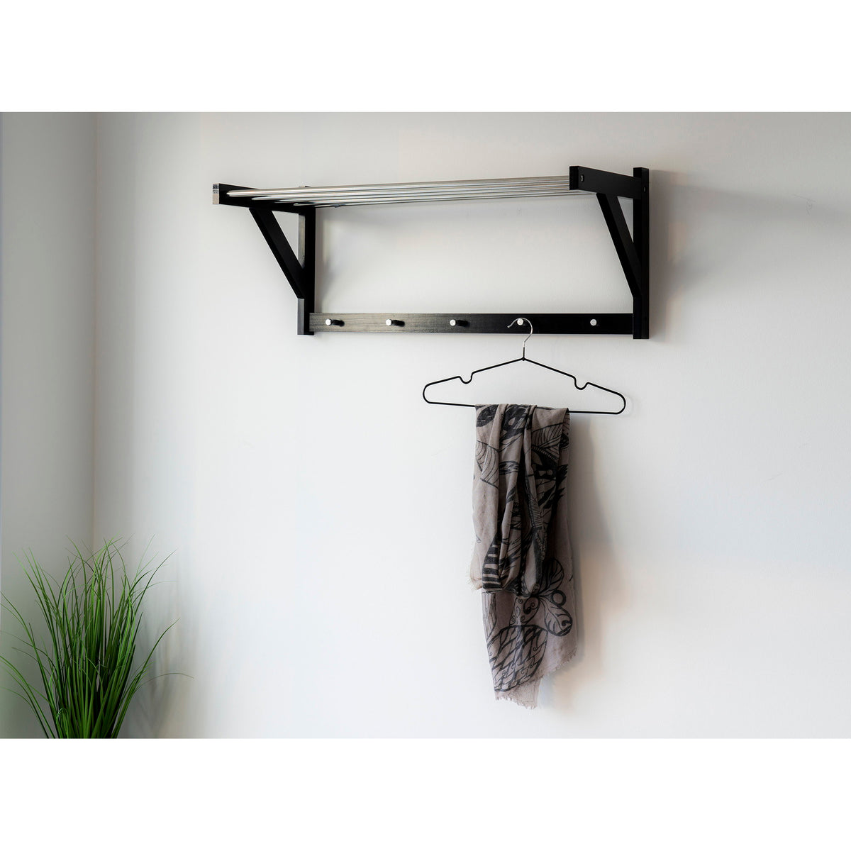 Padova Hat Shelf — Black