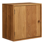 Townsville Wall Shelf with door — Natural