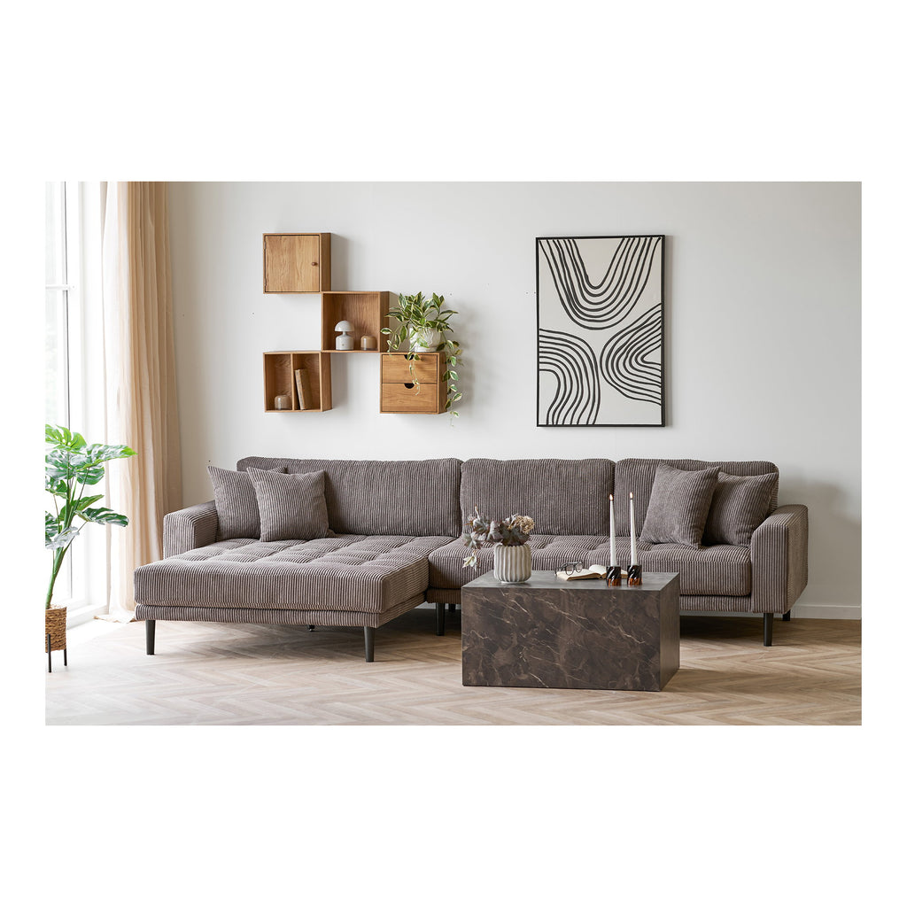 Townsville Wall Shelf with drawers — Natural