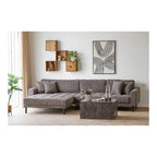 Townsville Wall Shelf with drawers — Natural