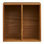 Townsville Wall Shelf with vertical rooms — Natural