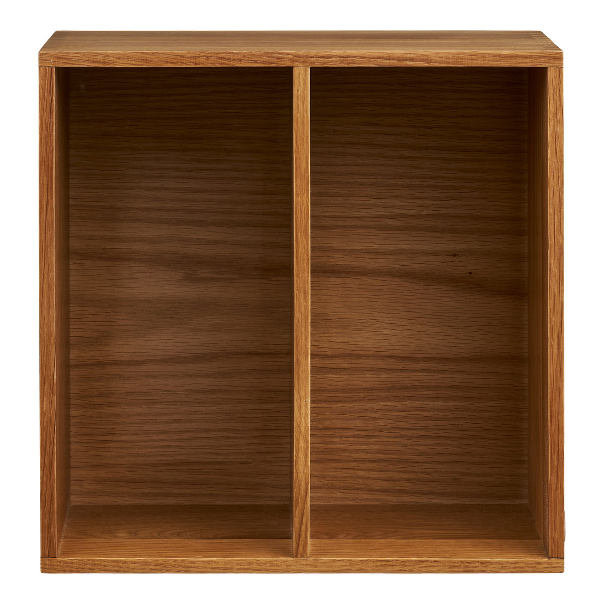 Townsville Wall Shelf with vertical rooms — Natural