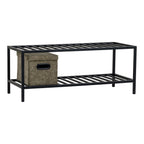 Vita Shoe Rack — Black