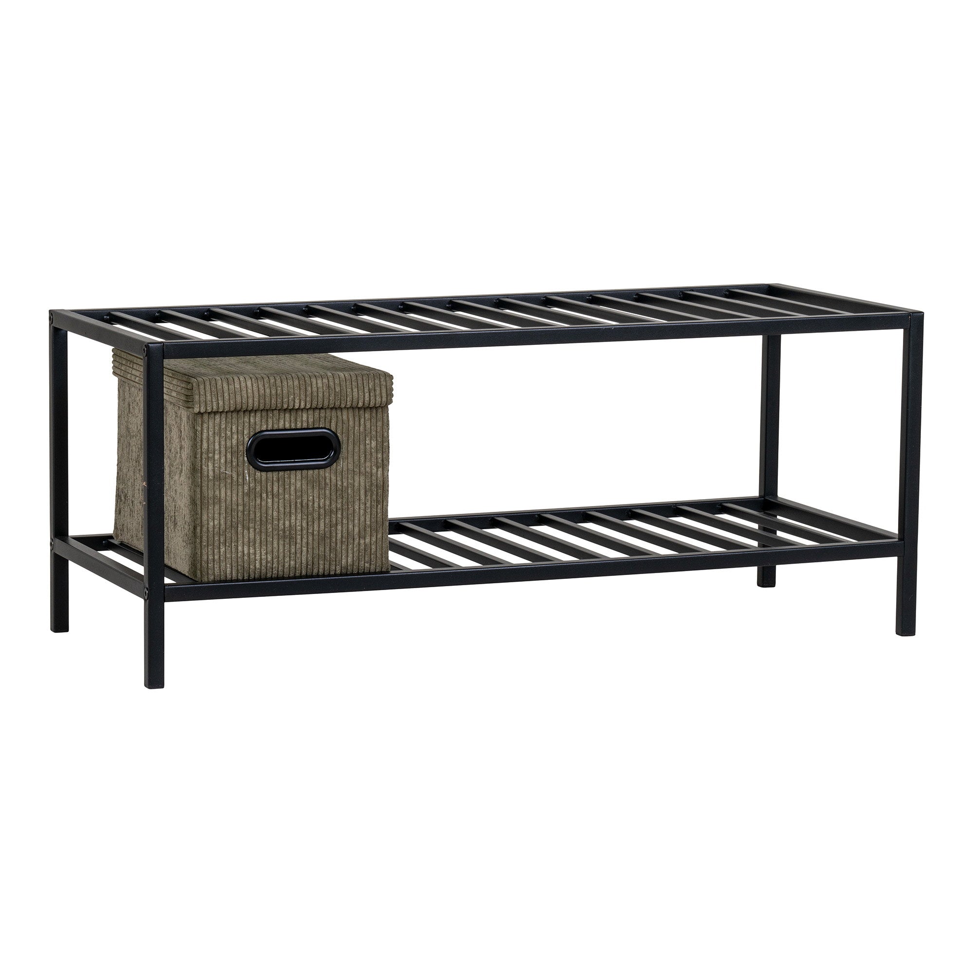 Vita Shoe Rack — Black