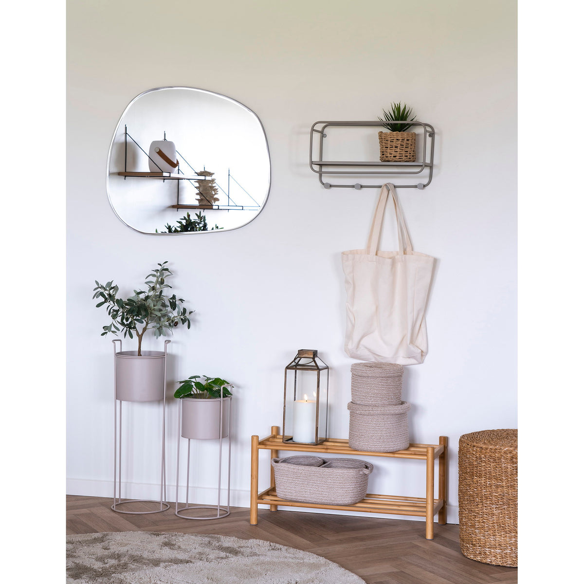 Manaus Shoe Rack — Natural