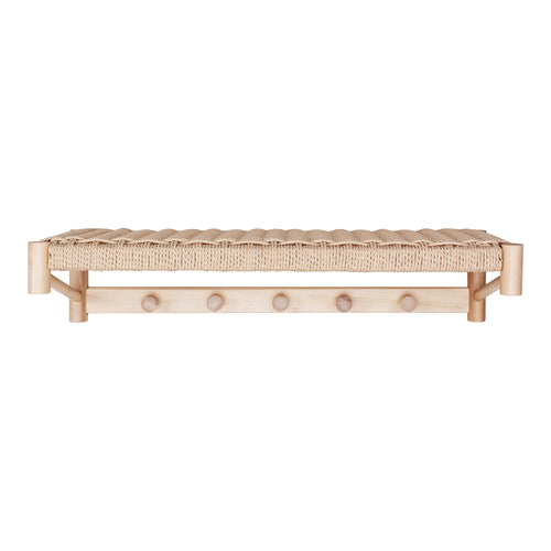 Abano Hat Shelf — Natural